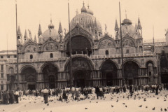 133-La-Bellissima-Facciata-della-Basilica-di-San-Marco-a-Venezia-Ciclotour-Dolomiti-1955